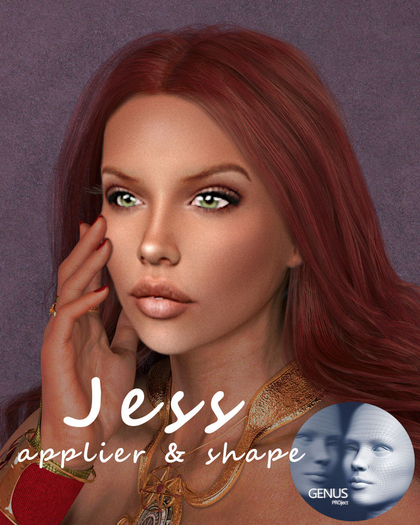 Starry Skins Jess Red Genus Applier (Box)