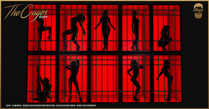 The Cages Backdrop - The Bearded Guy