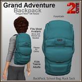 Grand Adventure Backpack [2cute] Fountain