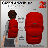 Grand Adventure Backpack [2cute] Red