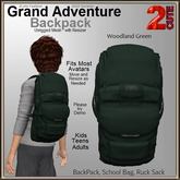 Grand Adventure Backpack [2cute] Woodland