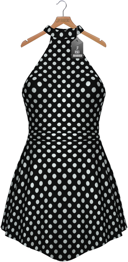 JF Design - Hazel Dress - Spotted Black