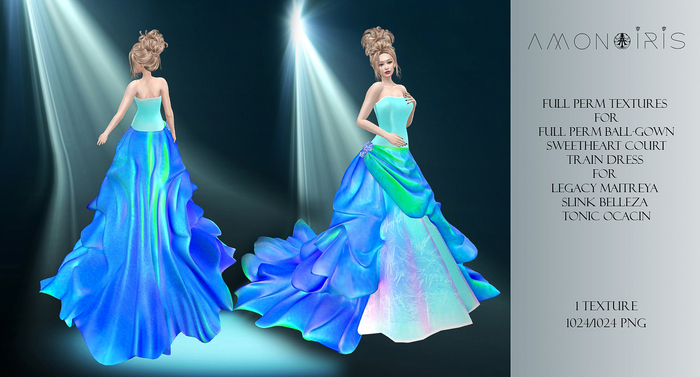 MI964519 Ball-Gown Sweetheart Court Train Dress Ice Queen