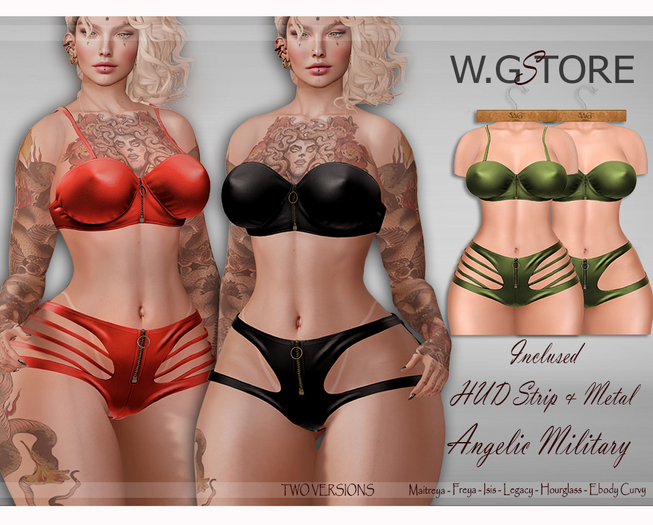 W.G STORE - ANGELIC Set Military