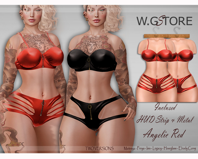 W.G STORE - ANGELIC Set Red
