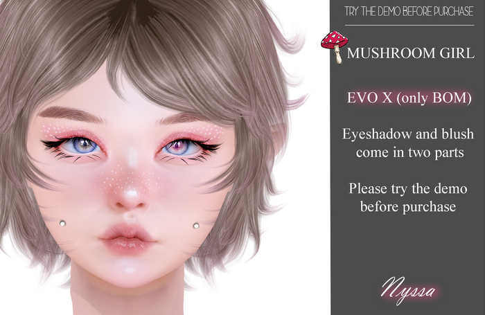[Nyssa] Mushroom Girl - EVO X -