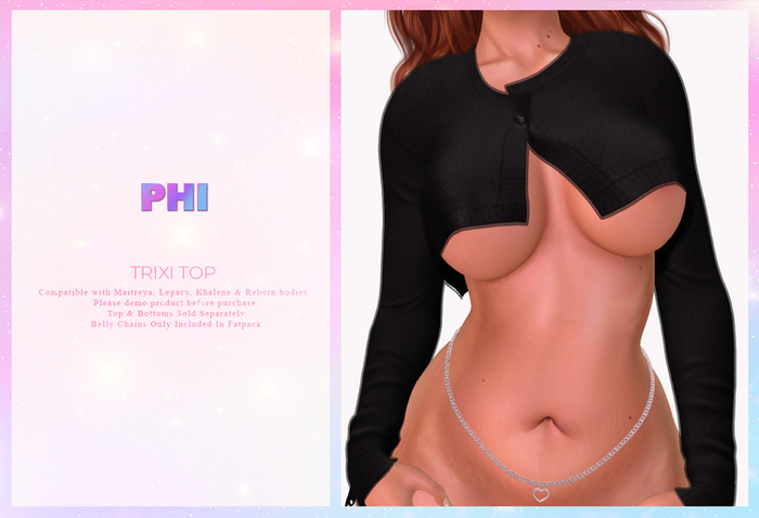 *PHI* TRIXI TOP BLK