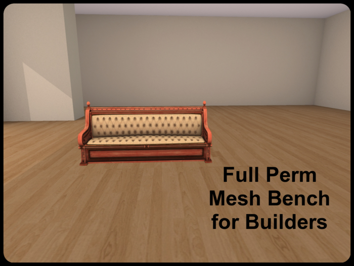 ~Full Perm Mesh Bench~