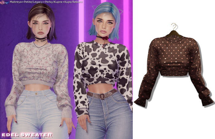 [Eternus] Edel Sweater Chocolate