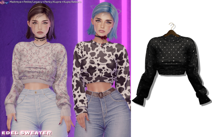 [Eternus] Edel Sweater Black