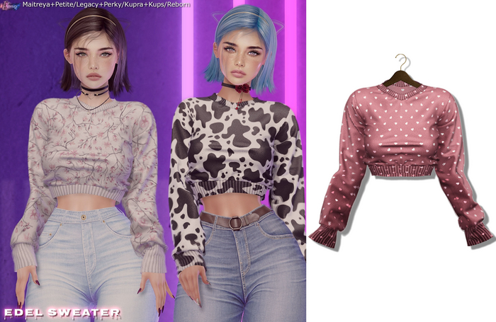 [Eternus] Edel Sweater Pink