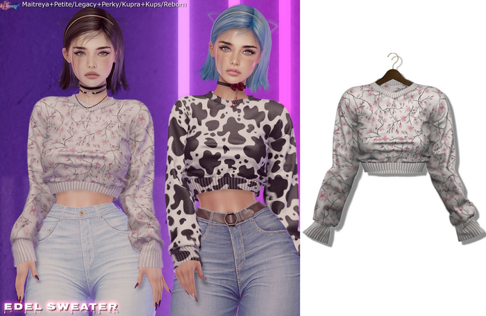 [Eternus] Edel Sweater Sakura