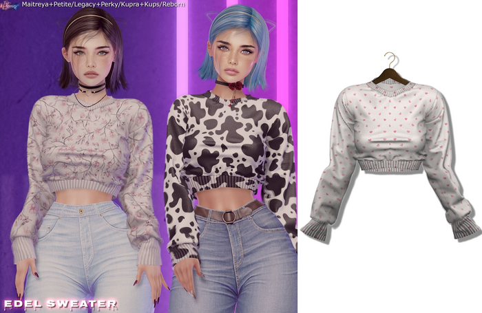 [Eternus] Edel Sweater White