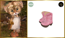 *DB* DINKIES BOHO COWBOY BOOTS* pink