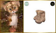 *DB* DINKIES BOHO COWBOY BOOTS* beige