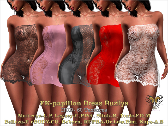 FK papillon Dress Ruzilya