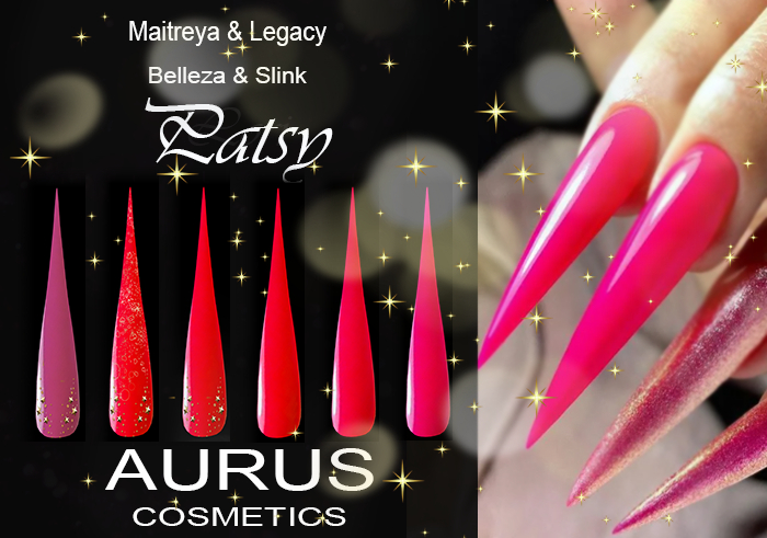 A U R U S -  Patsy Stiletto Bento Nails