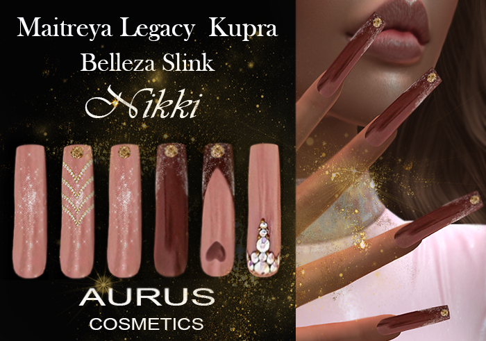 A U R U S - Nikki Square Bento Nails