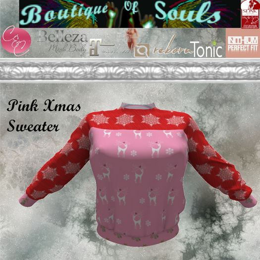 B.O.S. Pink Xmas Sweater HUD (Add to Open)