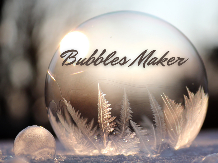 Bubbles Maker_ ll Arya ll 