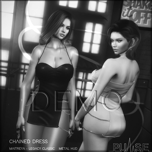 -PULSE- Chained Dress / DEMO