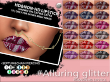 Sintiklia. - Lipstick+piercing Alluring glitter HD&reg.(CATWA)