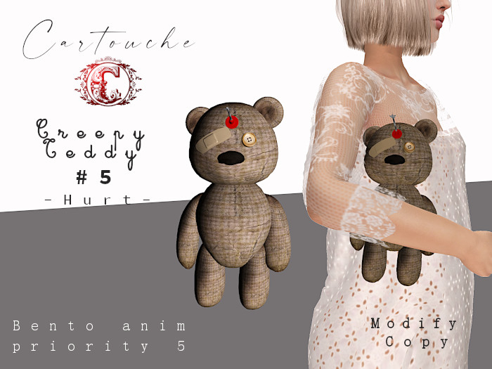!C! Creepy Teddy #5: I'm Hurt