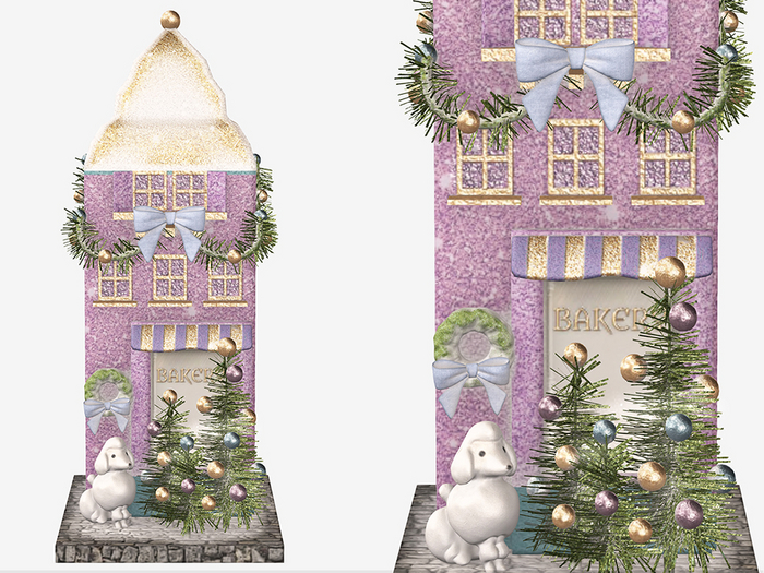 Dahlia - Aster - Mini Winter Bakery - Purple