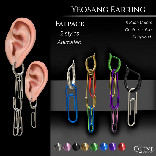QUIXE - Yeosang Earring FATPACK