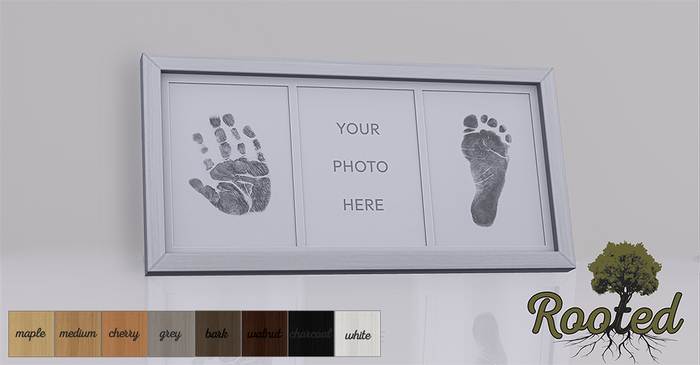 Rooted - Memorabilia Frame - White