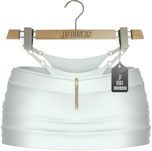 JF Design - Rayne Skirt/Panty - White