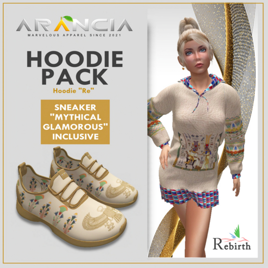 FULL HOODIE PACK "RE"  - REBIRTH