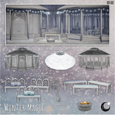 4. CELESTE - Magic Winter - Cuddle Bench - Mint