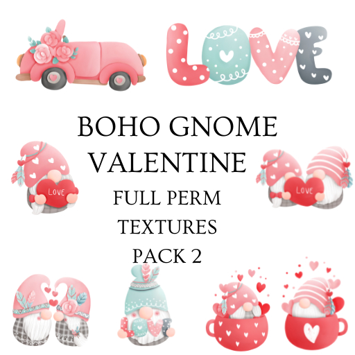YGTL - BOHO GNOME VALENTINE PACK 2
