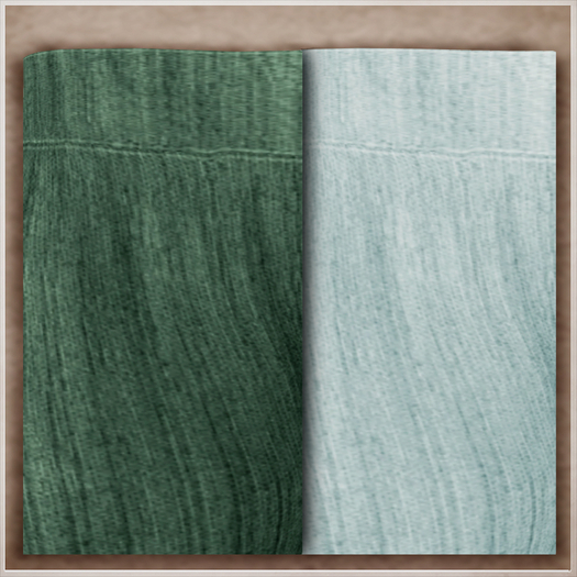 Chololo. Knit Leggings / LB / Green Mint