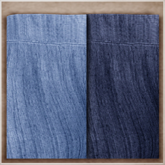 Chololo. Knit Leggings / LB / Blue Navy