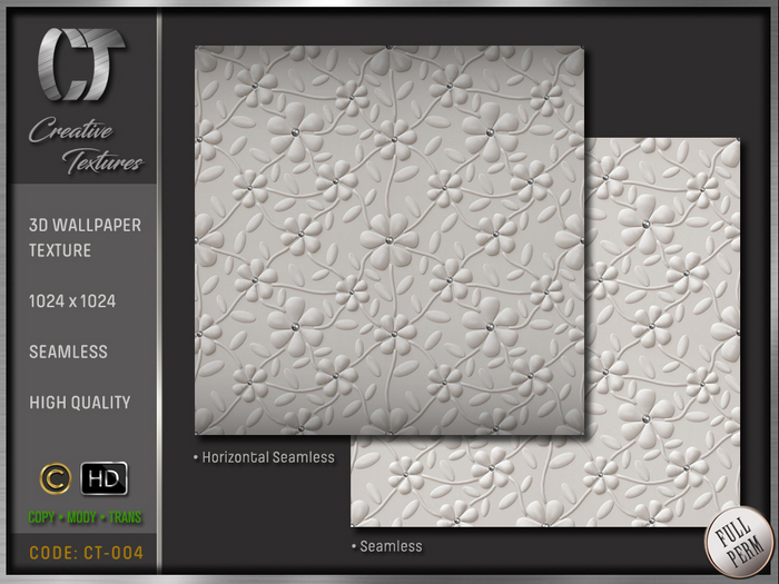 WALLPAPER TEXTURE 3D CT-004