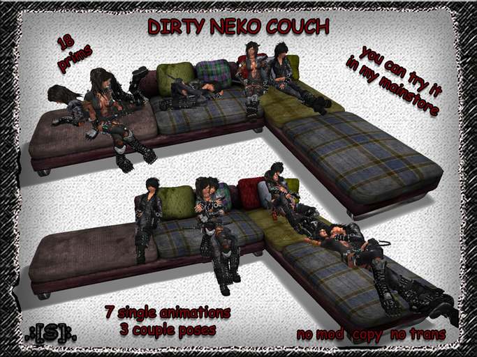 .:[S]:. Dirty neko couch (box)