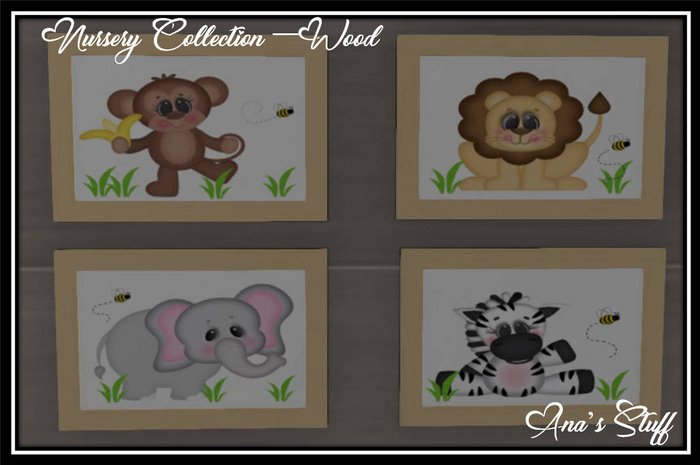 Nursery Collection 1 - Wood
