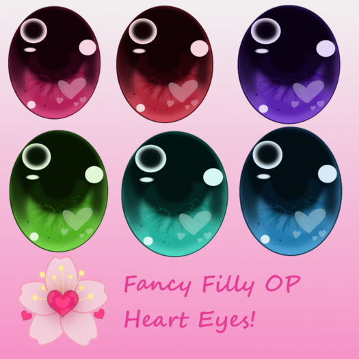 Fancy Filly - Heart Eyes
