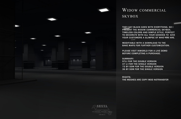 Widow commercial Skybox