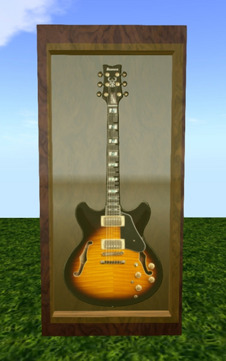 guitar framed 1