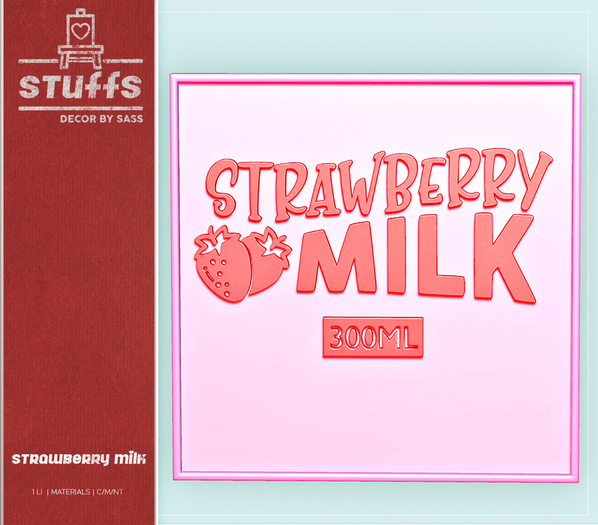 ♥ stuffs [strawberry milk] ♥ 