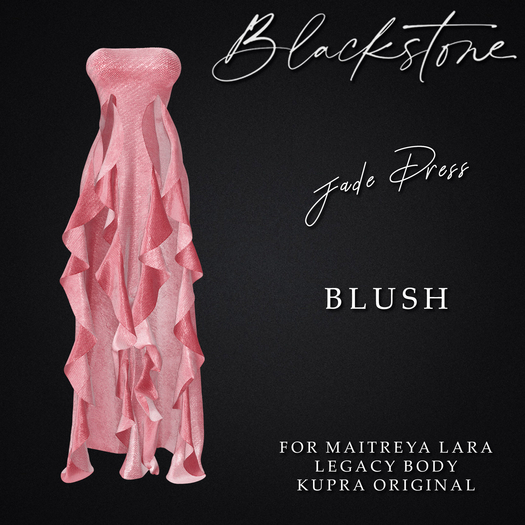 Blackstone - Jade Dress - Blush - Box