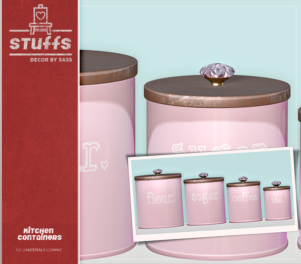 ♥ stuffs [kitchen canisters] ♥