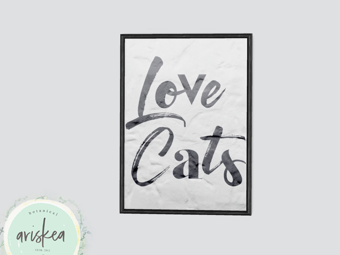 Ariskea[Moonlit] Love Cats Frame