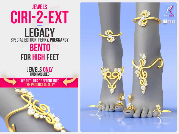JEWEL . RING . FEET . FOOT . LEGACY