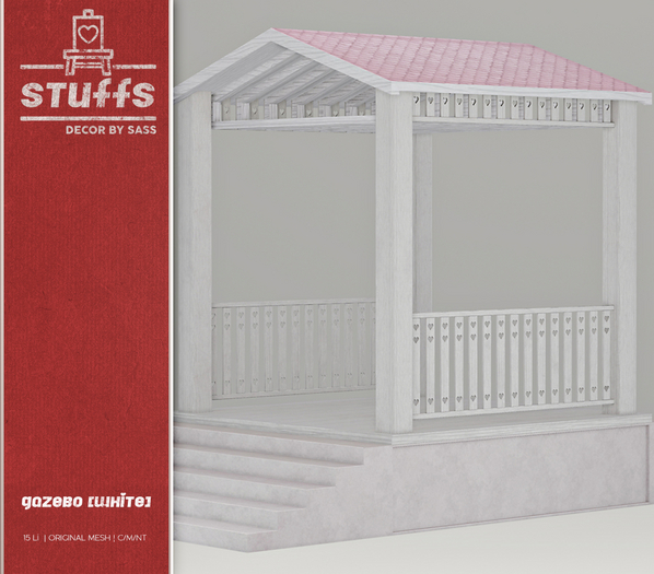 ♥ stuffs [gazebo white] ♥