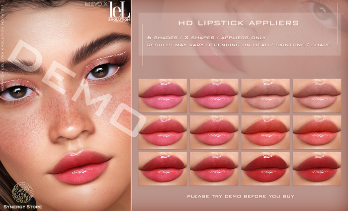 DEMO [SYN] - HD Lipstick Juno LELUTKA EVO/EVO X