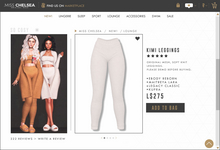 .miss chelsea. Kimi Leggings White